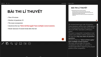 Bài 1: Note & Presenter View - 2 công cụ khá hữu ích hỗ trợ việc thuyết trình