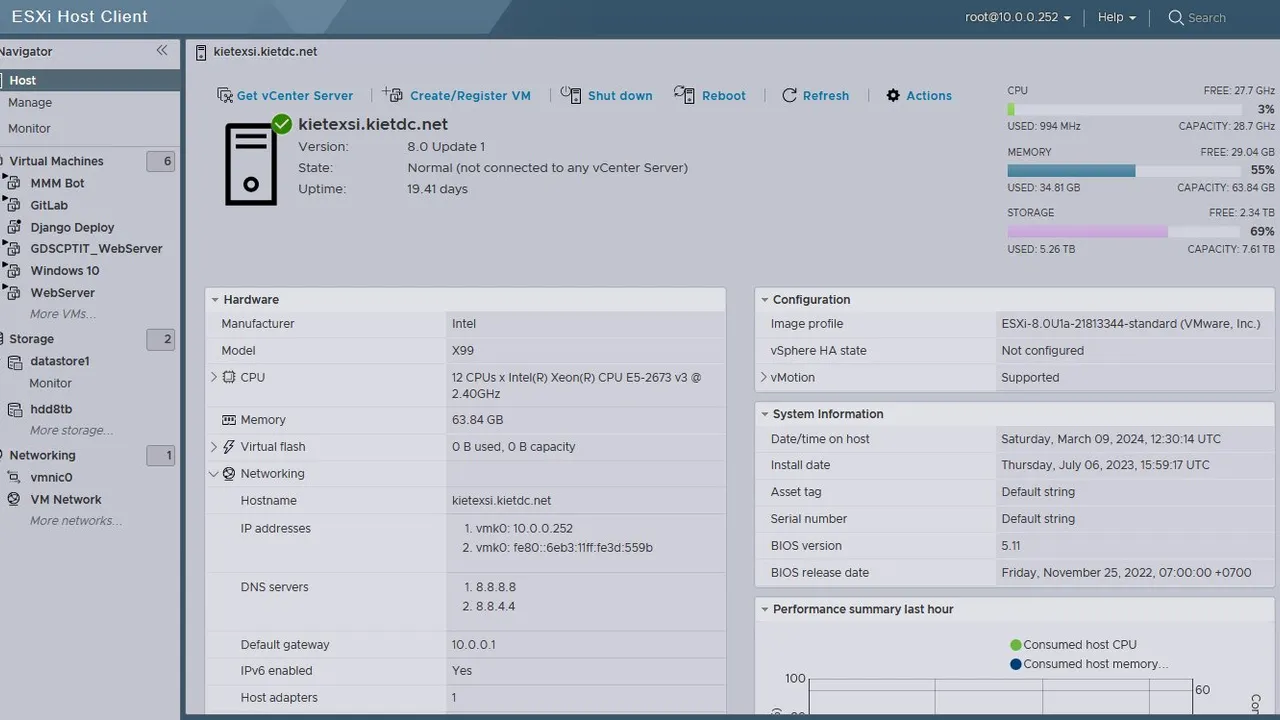 Chia sẻ về Server dùng cho HomeLab