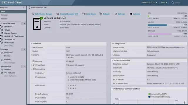 Chia sẻ về Server dùng cho HomeLab
